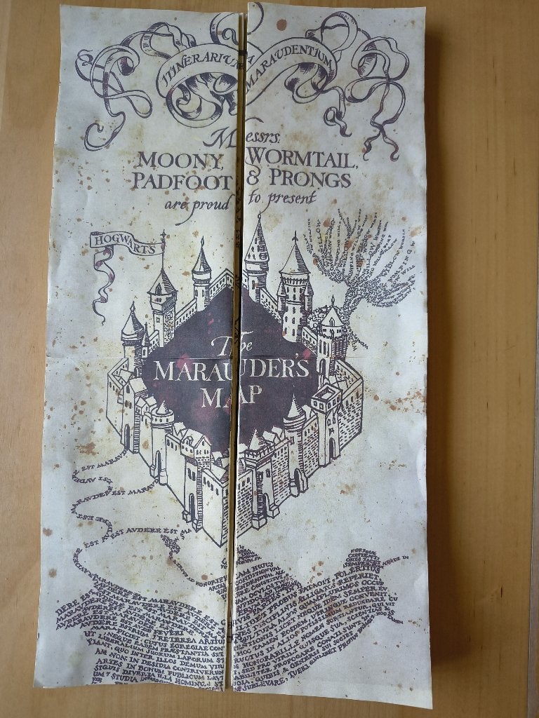 Harry potter The Marauders Map, Ophalen, Nieuw, Boek of Poster