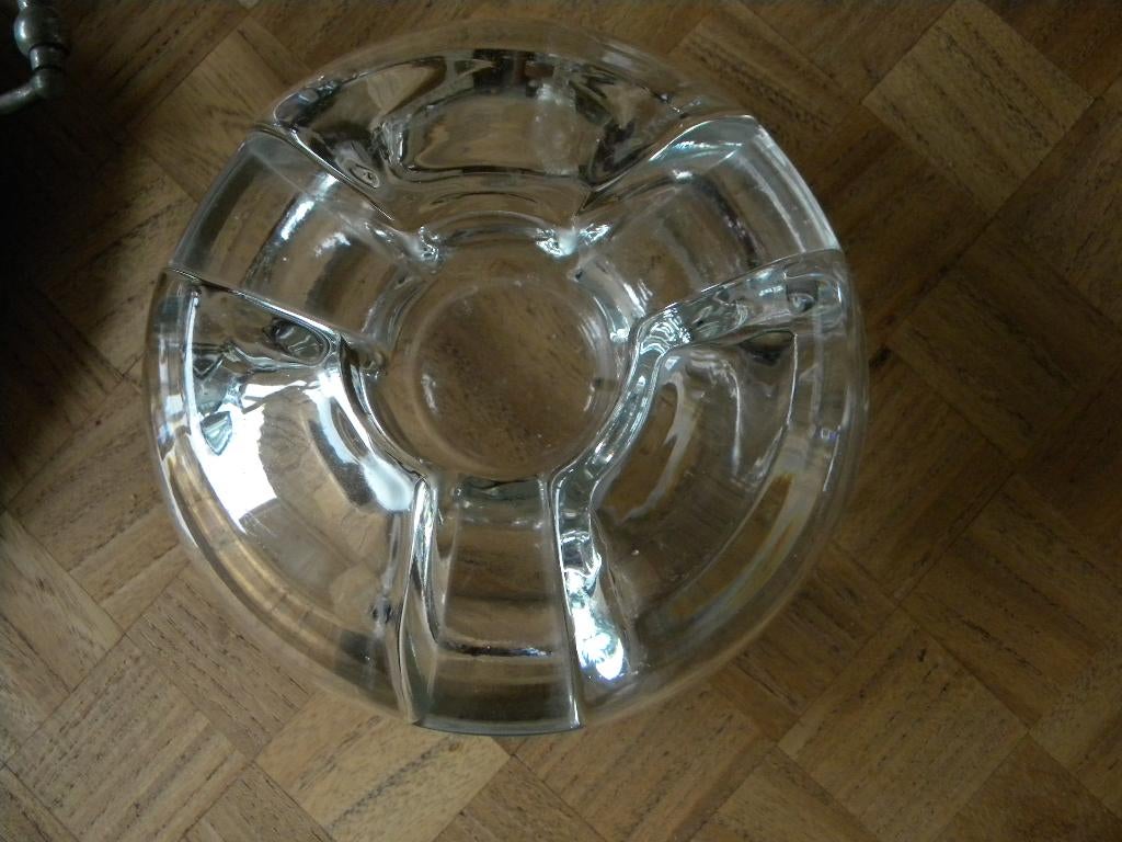 GLASOBJECT DESIGN THEELICHTHOUDER, WAXINELICHTHOUDER, Ophalen of Verzenden, Gebruikt, Overige materialen, Minder dan 25 cm