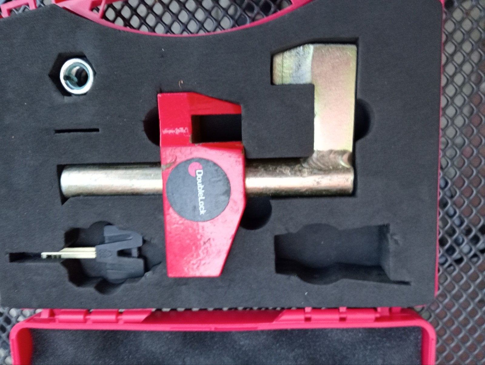 DoubleLock Compact Eagle SCM gekeurd disselslot, Ophalen