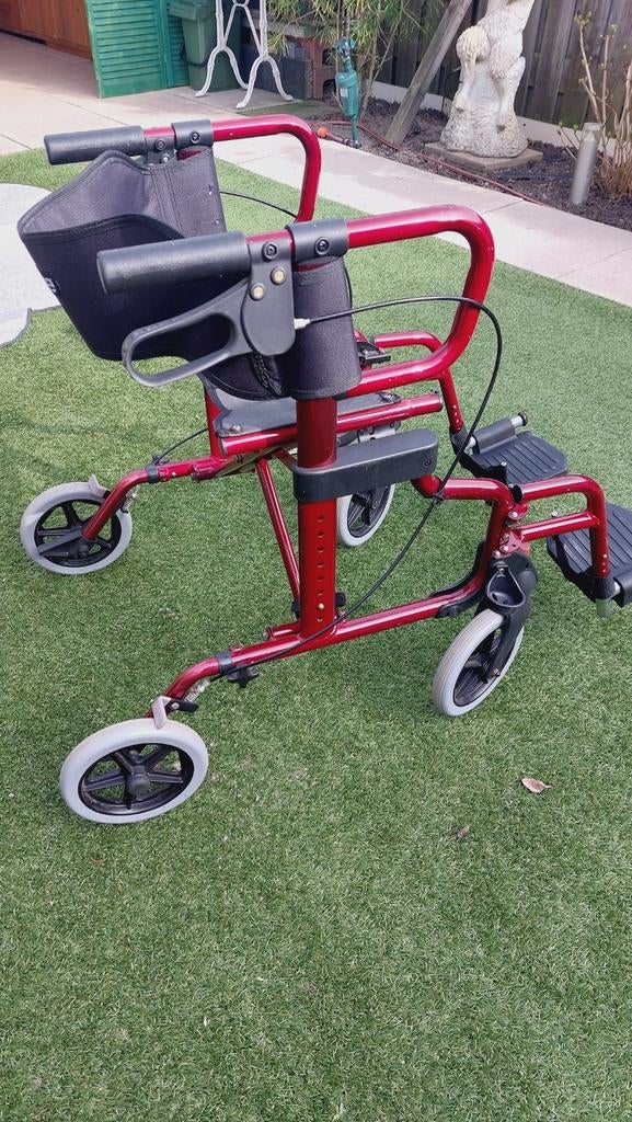 Rolstoel rollator drive 2 in 1, Ophalen