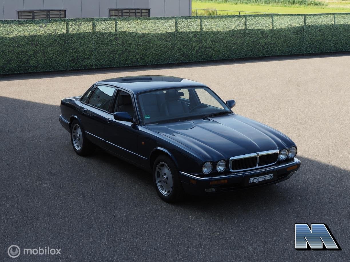 Jaguar XJ X300 3.2 Sport l 2 eig. l Superstaat l Onverprutst, Auto's, Jaguar, Automaat, Achterwielaandrijving, Blauw, Grijs