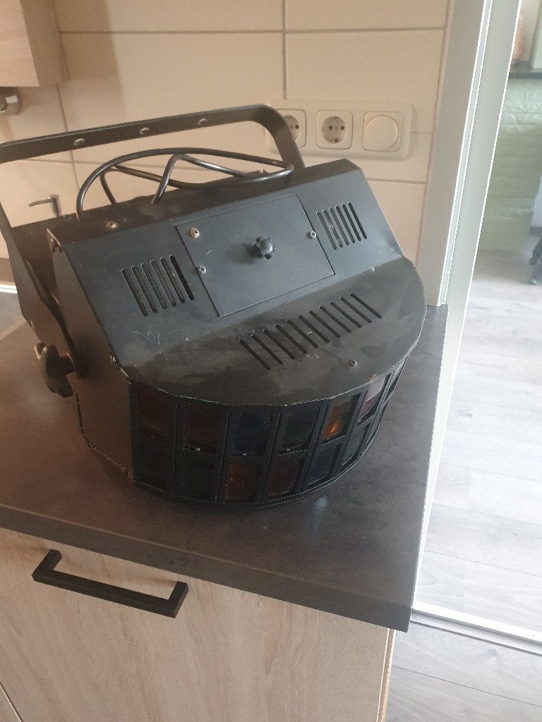 Derby disco lamp, Ophalen, Licht