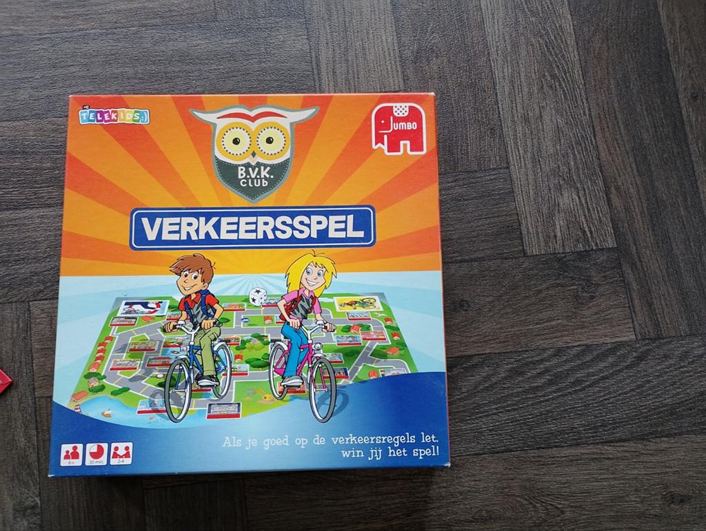 Verkeersspel, Hobby en Vrije tijd, Gezelschapsspellen | Bordspellen, Drie of vier spelers, Ophalen, Zo goed als nieuw, Jumbo
