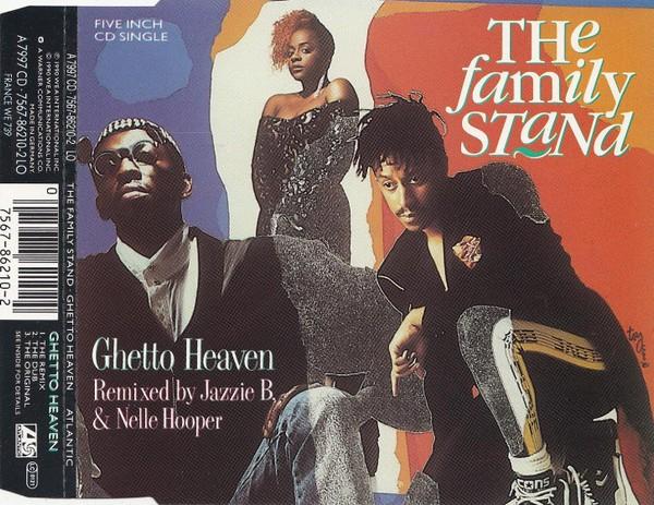 THE FAMILY STAND CD SINGLE GHETTO HEAVEN, Ophalen of Verzenden, Zo goed als nieuw, Pop