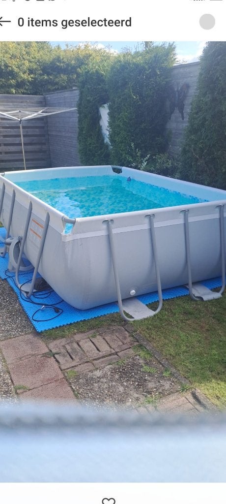 Bestway ProSteel zwembad, Tuin en Terras, Zwembaden, Ophalen, Gebruikt, Minder dan 80 cm, Minder dan 200 cm