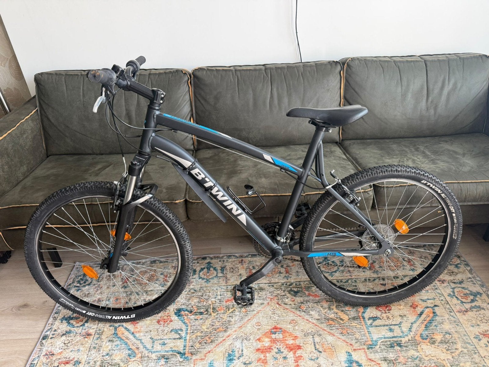 B'Twin Rockrider 340 Mountainbike, Fietsen en Brommers, Hardtail, Zo goed als nieuw, 53 tot 57 cm, Ophalen