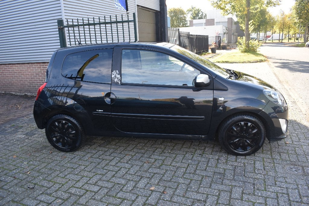 Renault Twingo 1.2 55KW E3 2011 Zwart NIEUWE APK  PANODAK, Voorwielaandrijving, Twingo, 31 €/maand, 4 cilinders