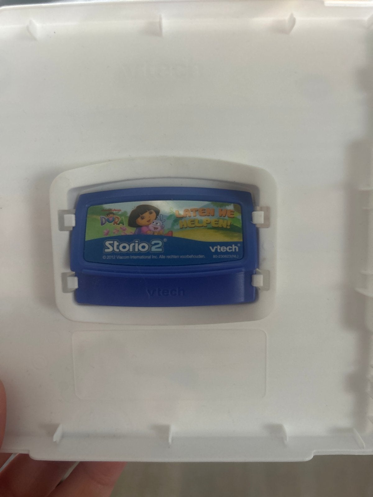 VTech Storio 2 Spellen: Dora & Sofia de Prinses, Ophalen of Verzenden, Gebruikt, 2 tot 4 jaar