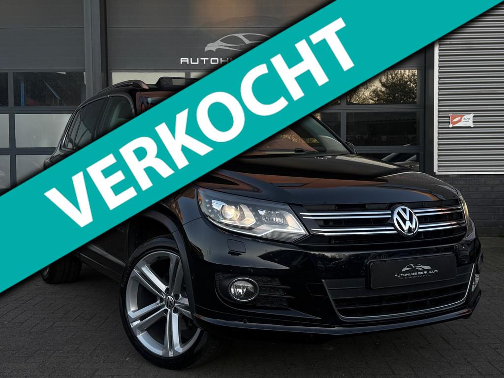 Volkswagen Tiguan 2.0 TSI Sport&Style 4Motion R-Line Pano Le, Automaat, Gebruikt, Zwart, 4 cilinders