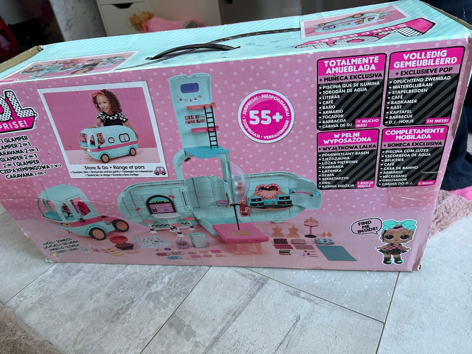 Grote L.O.L. Surprise! Poppen Collectie met Camper en Meer, Ophalen of Verzenden, Gebruikt, Overige typen
