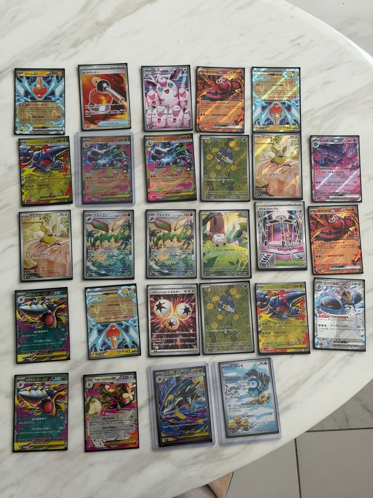Diverse Pokémon kaarten - Gevonden in kast, Ophalen, Gebruikt, Meerdere kaarten, Foil