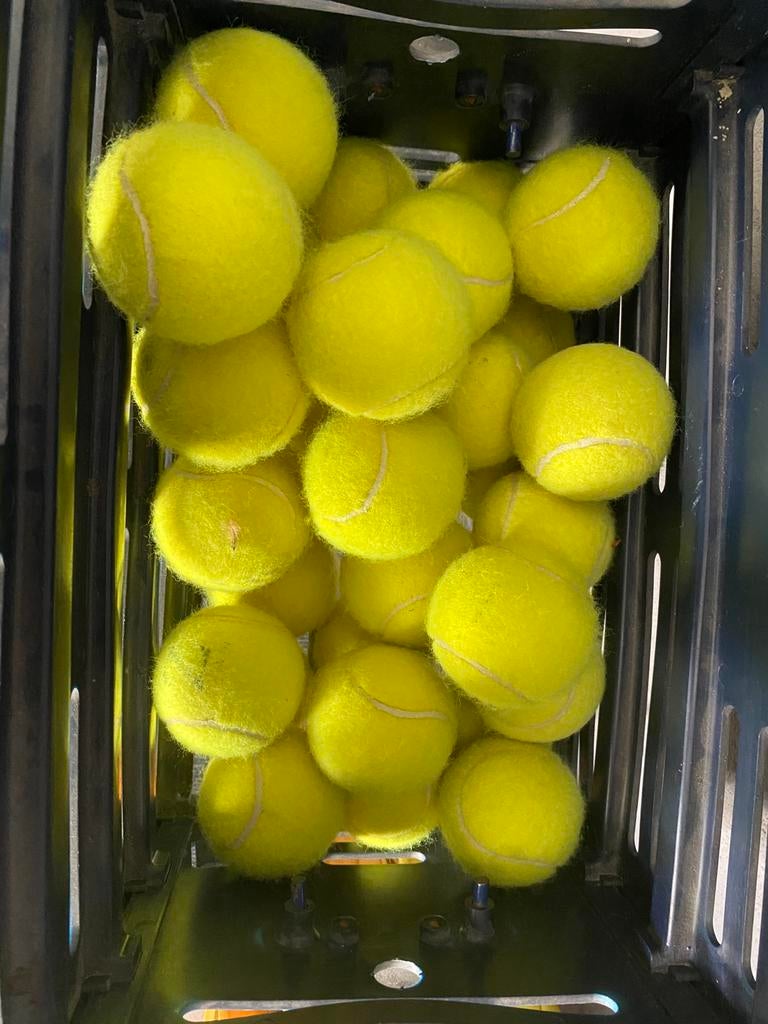 Gebruikte tennis en padel ballen, Ophalen, Gebruikt