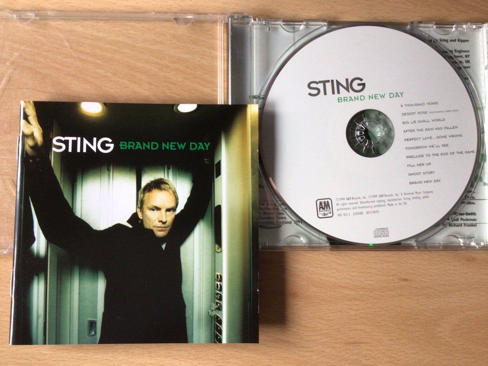 Sting-Brand new day. Geweldig album., Ophalen of Verzenden, Zo goed als nieuw, Album
