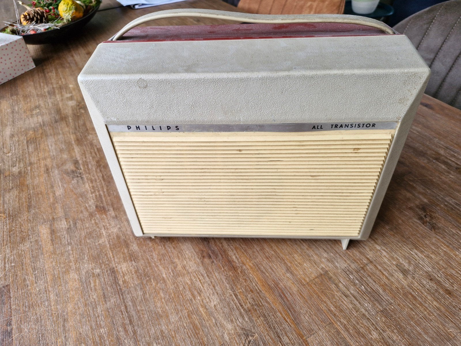 Vintage Philips Platenspeler, Ophalen, Gebruikt, Platenspeler, Philips