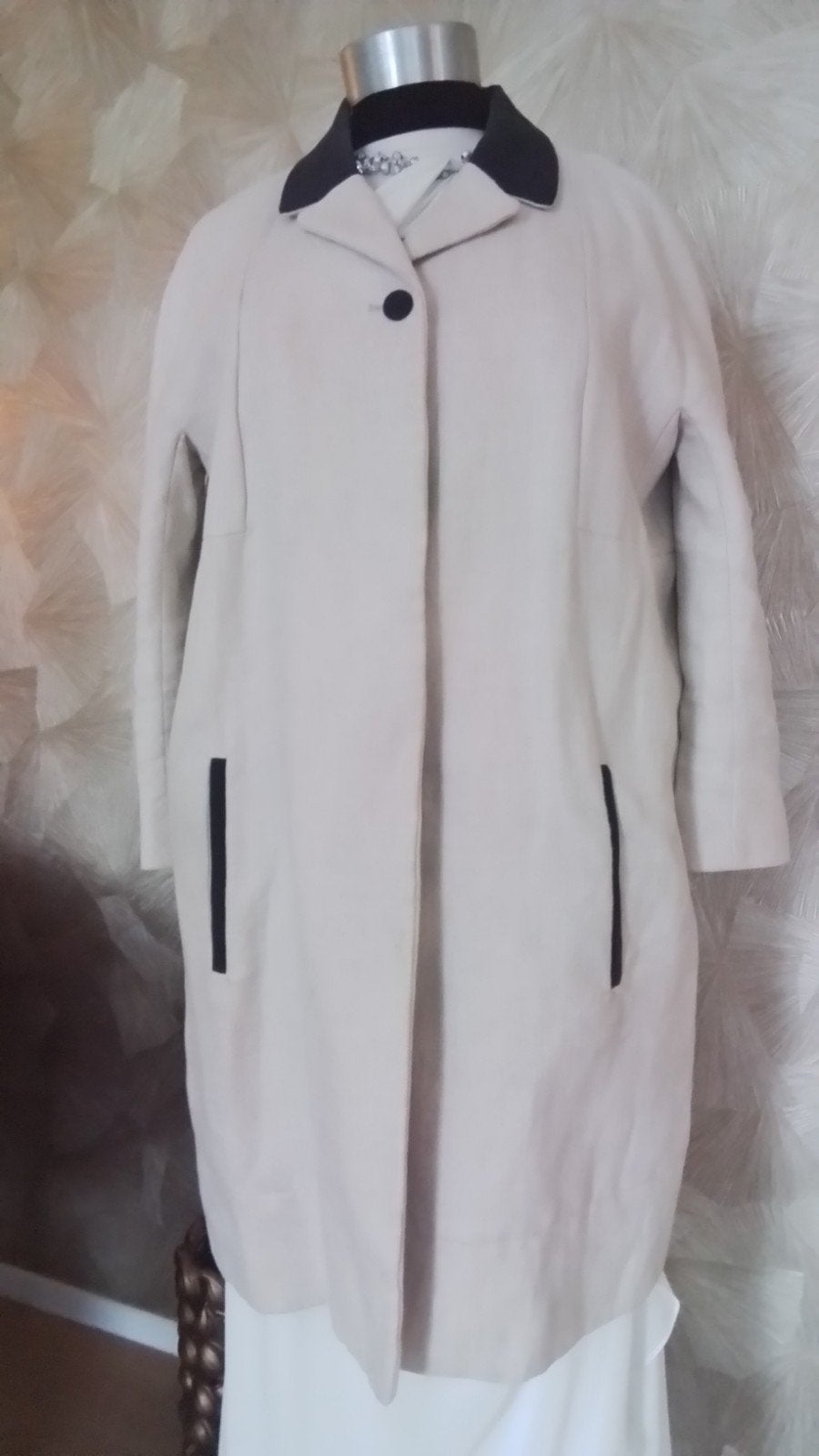 linnen dames jas maat 40, Kleding | Dames, Maat 38/40 (M), Wit, Ophalen of Verzenden, Zo goed als nieuw