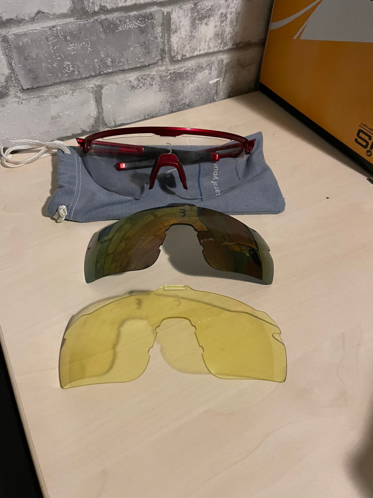 Fietsbril, Sieraden, Tassen en Uiterlijk, Ophalen of Verzenden, Zo goed als nieuw, Overige merken