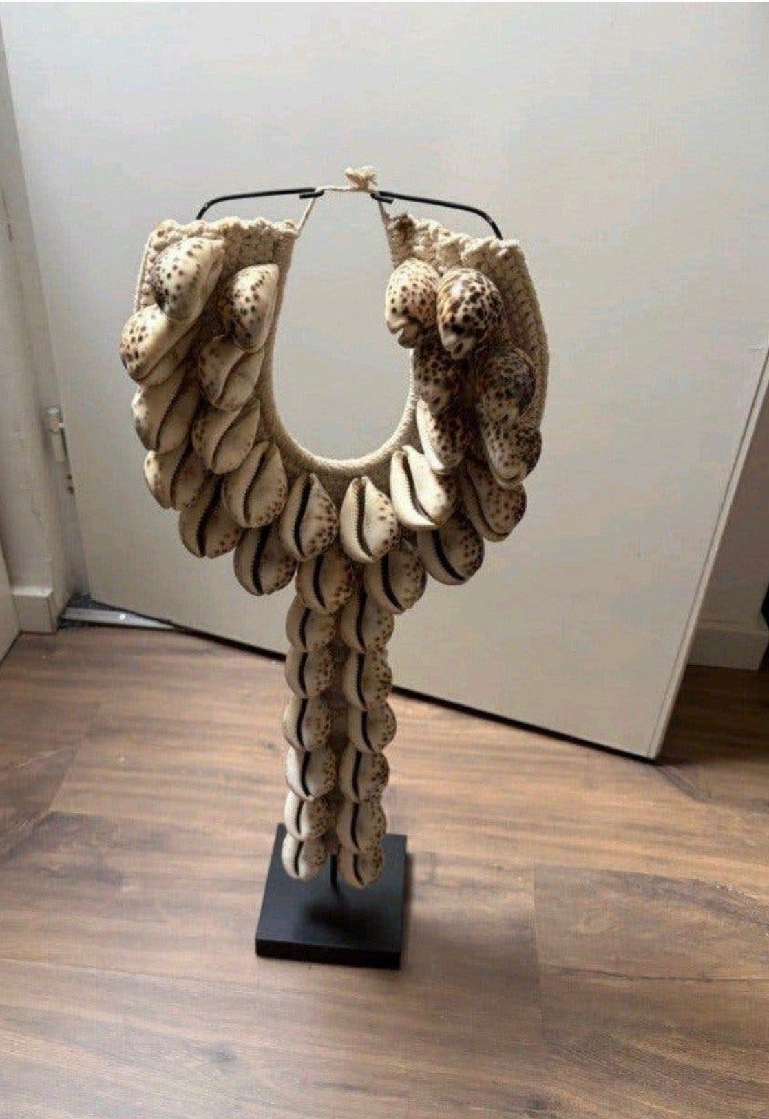 Prachtige grote schelpenketting nieuw, Ophalen, Zo goed als nieuw, Ornament, Schelpen