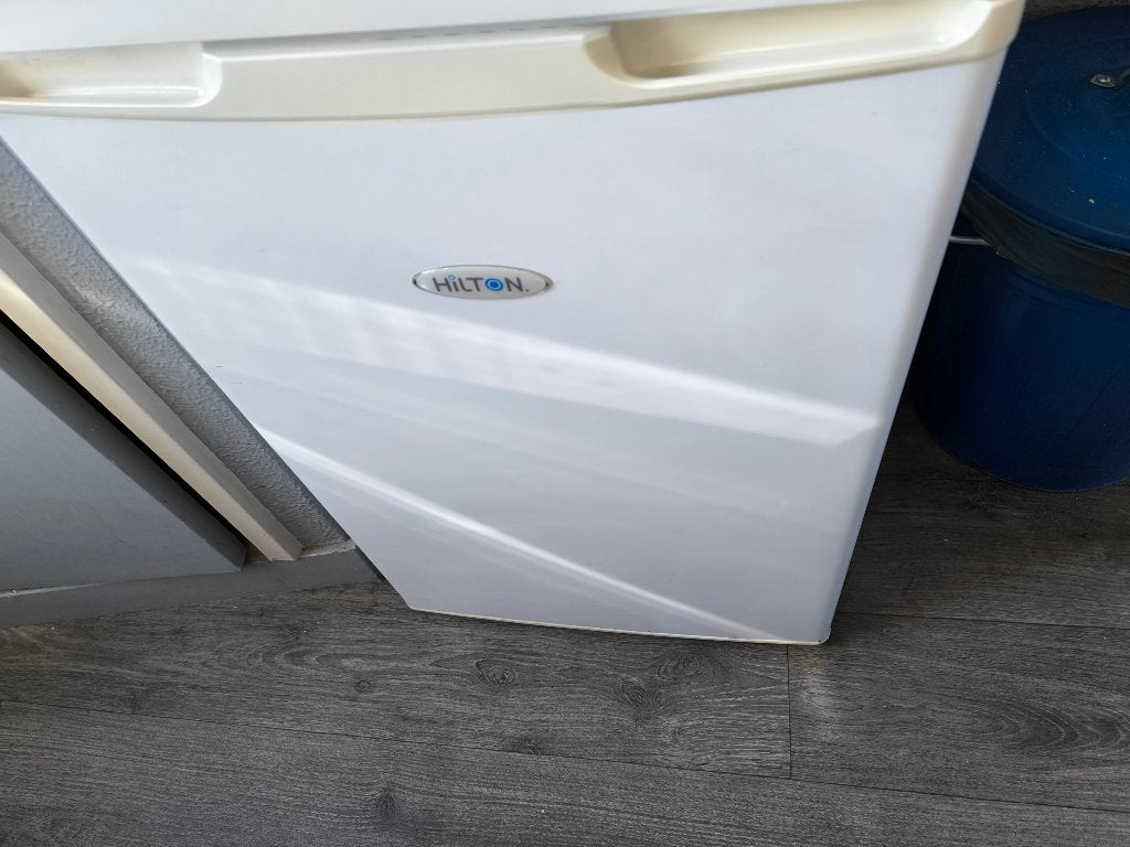 koelkast + vriezer, Ophalen, Gebruikt, 45 tot 60 cm, Met vriesvak
