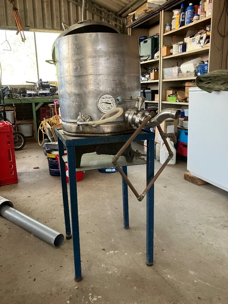 brouwketel, Hobby en Vrije tijd, Ophalen, Gebruikt