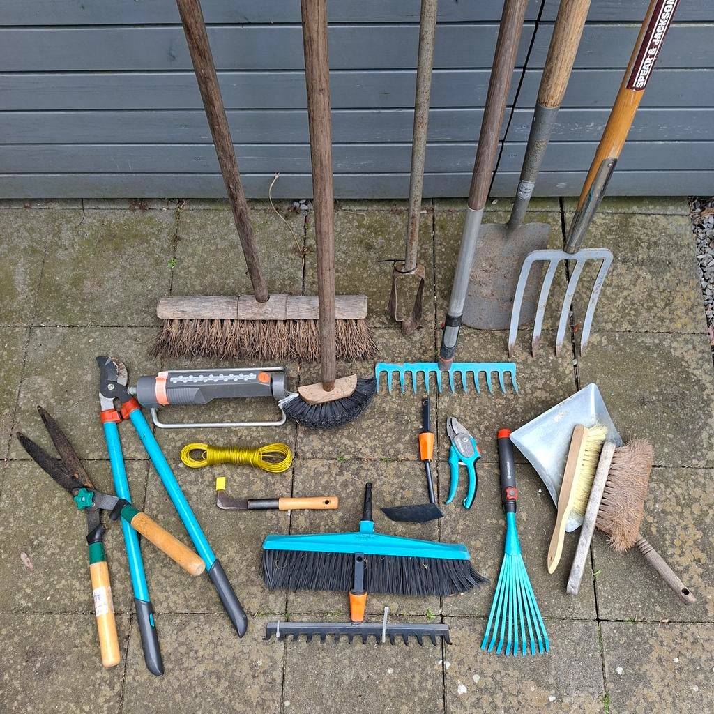 Grote set tuingereedschap - Alles voor uw tuin!, Tuin en Terras, Ophalen