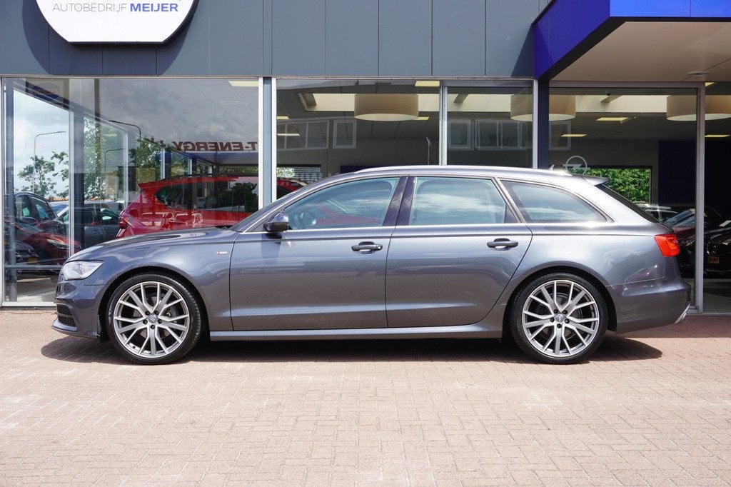 Audi A6 Avant 2.0 TFSI S Edition Automaat | Navigatie | Vol, Auto's, Audi, Euro 5, 15 km/l, Gebruikt, Zwart