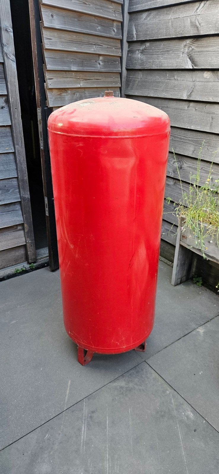 250L tank t.b.v. tuinkachel, Huis en Inrichting, Kachels, Ophalen, Gebruikt, Houtkachel, Vrijstaand