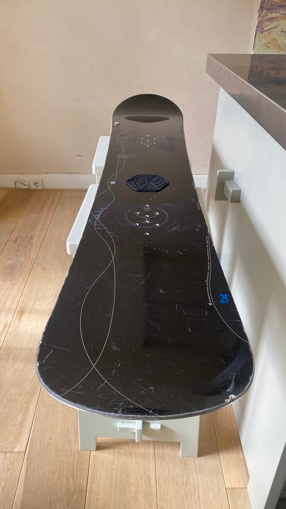 Burton super model 164 X snowboard gebruikt, Sport en Fitness, Snowboarden, Ophalen, Gebruikt, Board