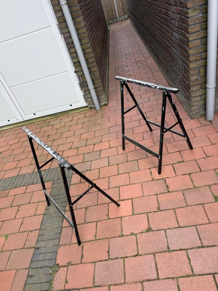 2 schragen, Ophalen, Gebruikt, Overige typen, Minder dan 2 meter