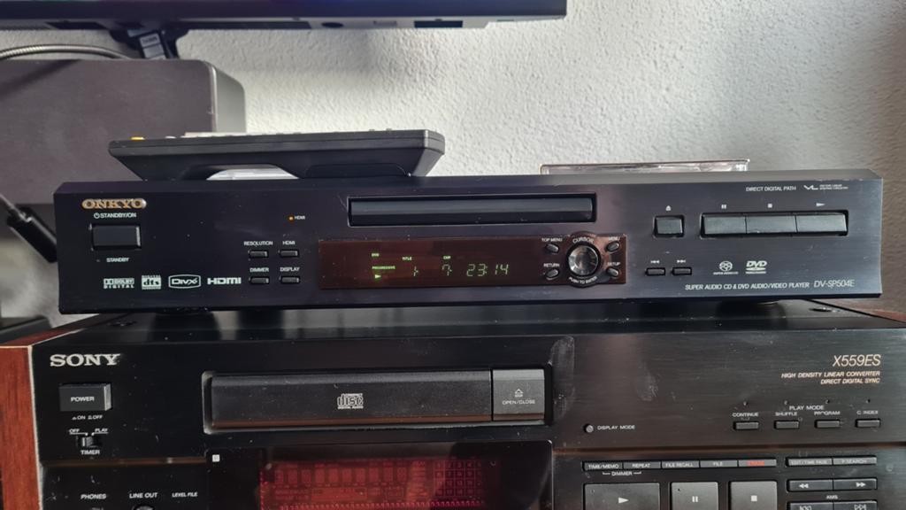 Onkyo SACD Multiplayer, Audio, Tv en Foto, Dvd-spelers, Zo goed als nieuw, Overige merken, Ophalen