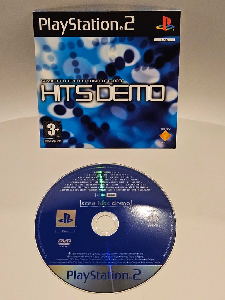 Scee Hits Demo PS2, 1 speler, Ophalen of Verzenden, Zo goed als nieuw, Vanaf 3 jaar