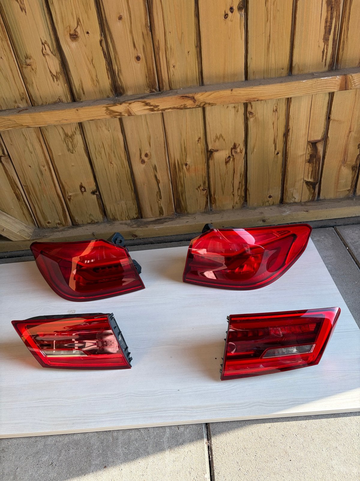 Originele Achterlichten set voor BMW 5 serie G30, Ophalen, Gebruikt, BMW