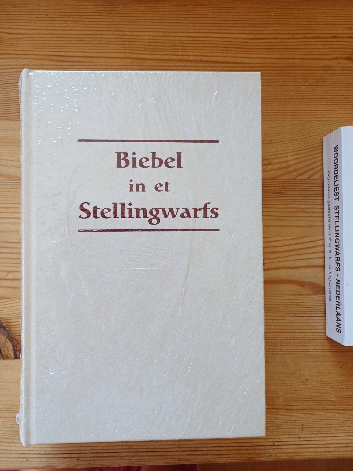 Biebel in et Stellingwarfs + woordeliest, Boeken, Ophalen of Verzenden, Nieuw