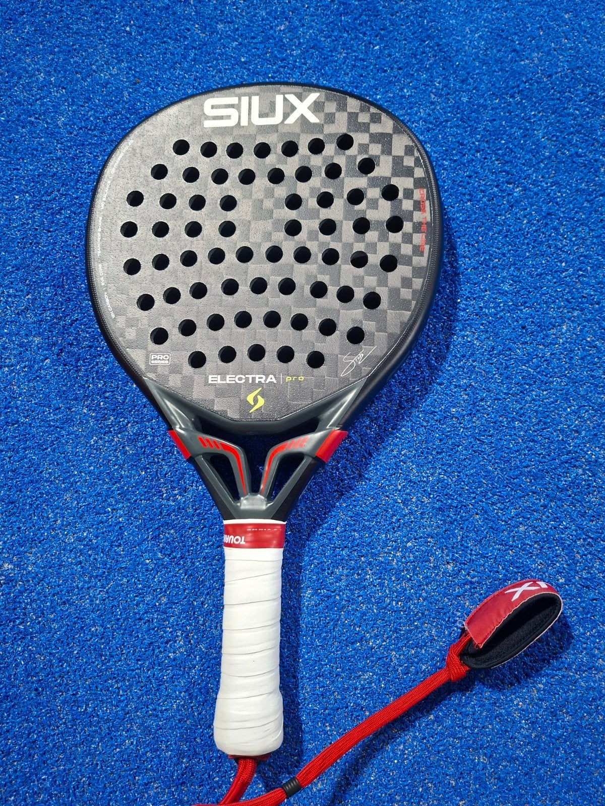 Siux Elektra ST5 Pro Shadow 2026, Ophalen of Verzenden, Gebruikt, Padelracket