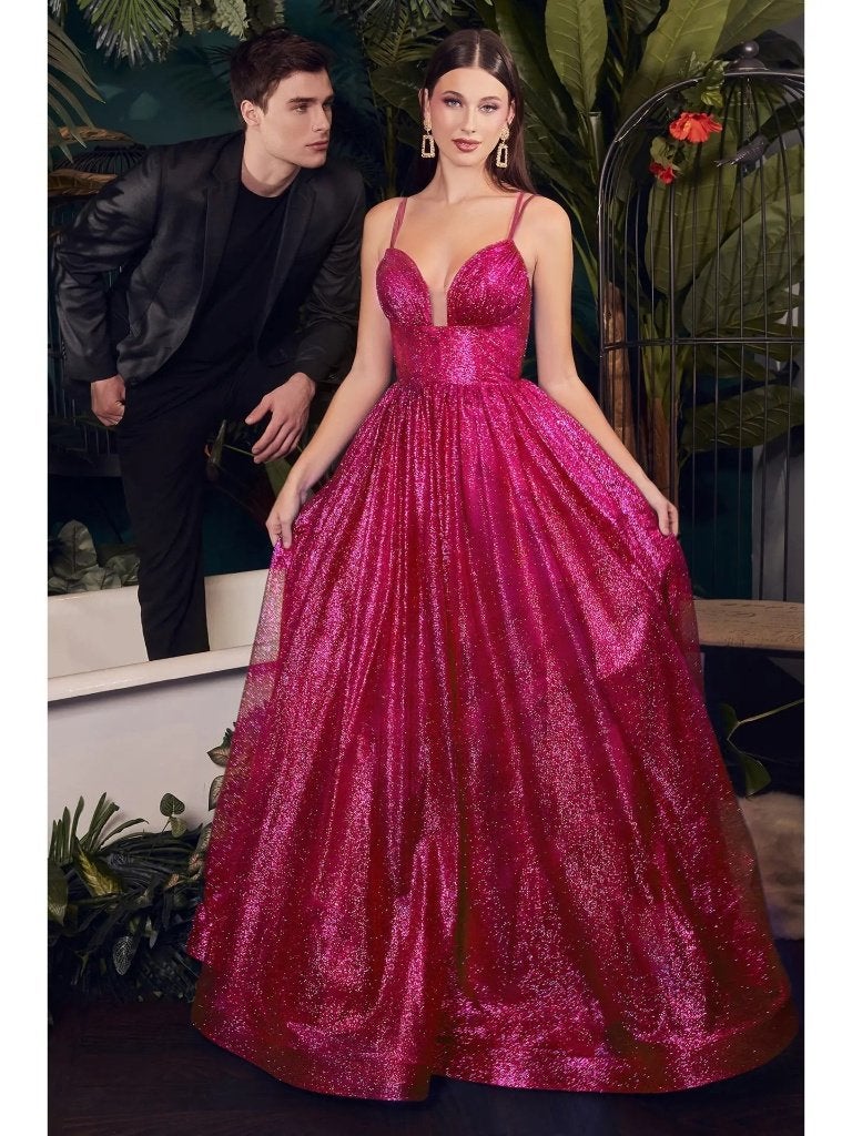 Gelaagde glitter baljurk Roze, Ophalen of Verzenden, Nieuw, Roze, Galajurk