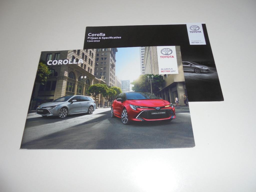 brochure Toyota Corolla  2019, Ophalen of Verzenden, Nieuw, Toyota