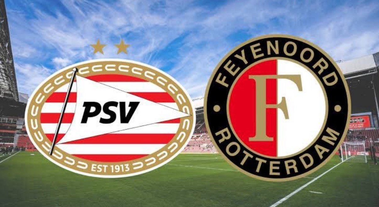 Psv-Feyenoord 1x vak B rij 6 topplek!, Eén persoon, Maart