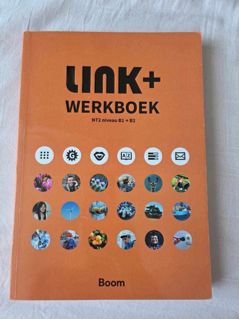 LINk+ Werkboek NT2 B1>B2 inclusief licentiecode, Ophalen, Zo goed als nieuw