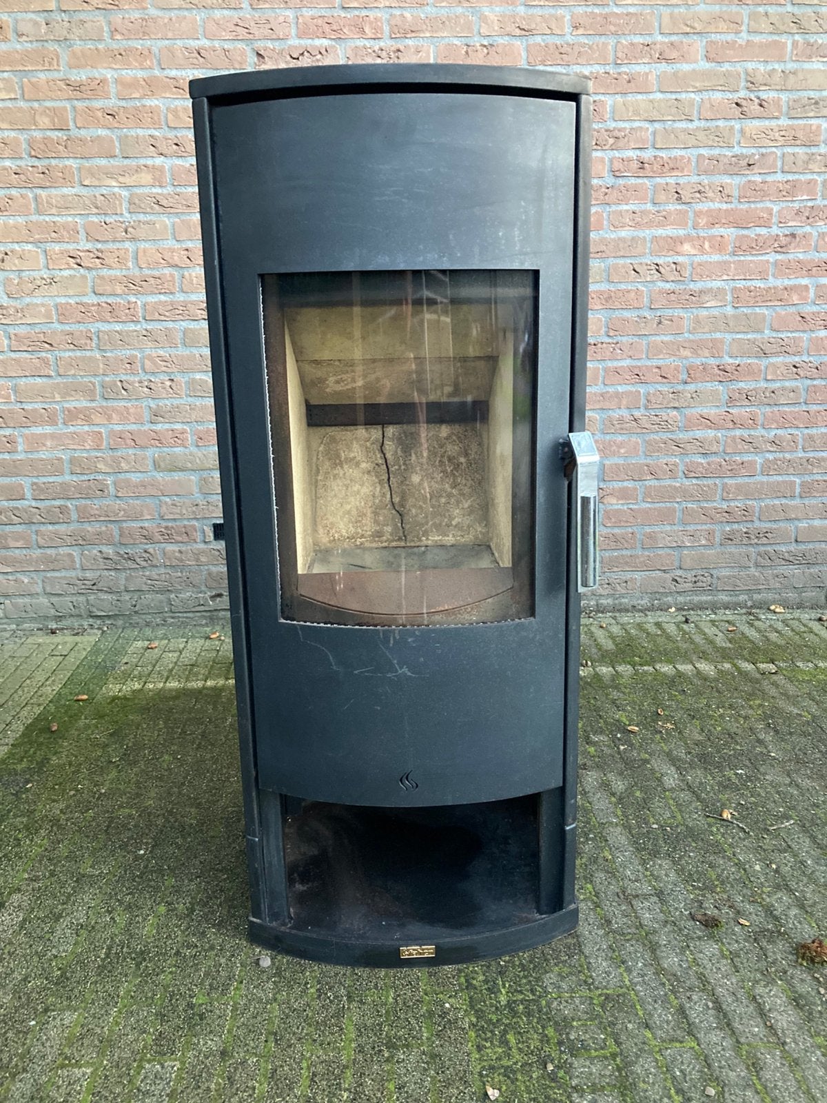 Houtkachel Faber Inga Plus 8 kw, Ophalen, Gebruikt, Houtkachel, Vrijstaand