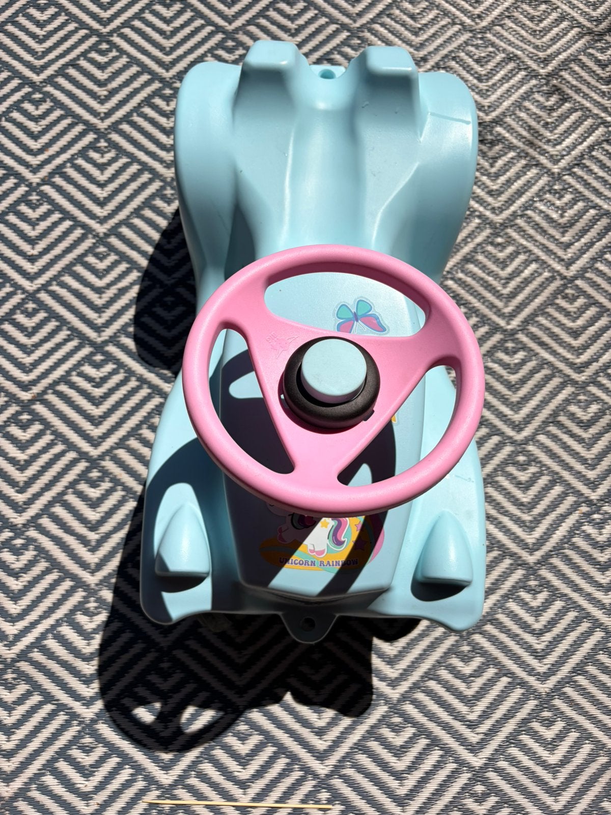Loopauto big bobby car, Kinderen en Baby's, Speelgoed | Buiten | Voertuigen en Loopfietsen, Ophalen, Zo goed als nieuw, Loopvoertuig