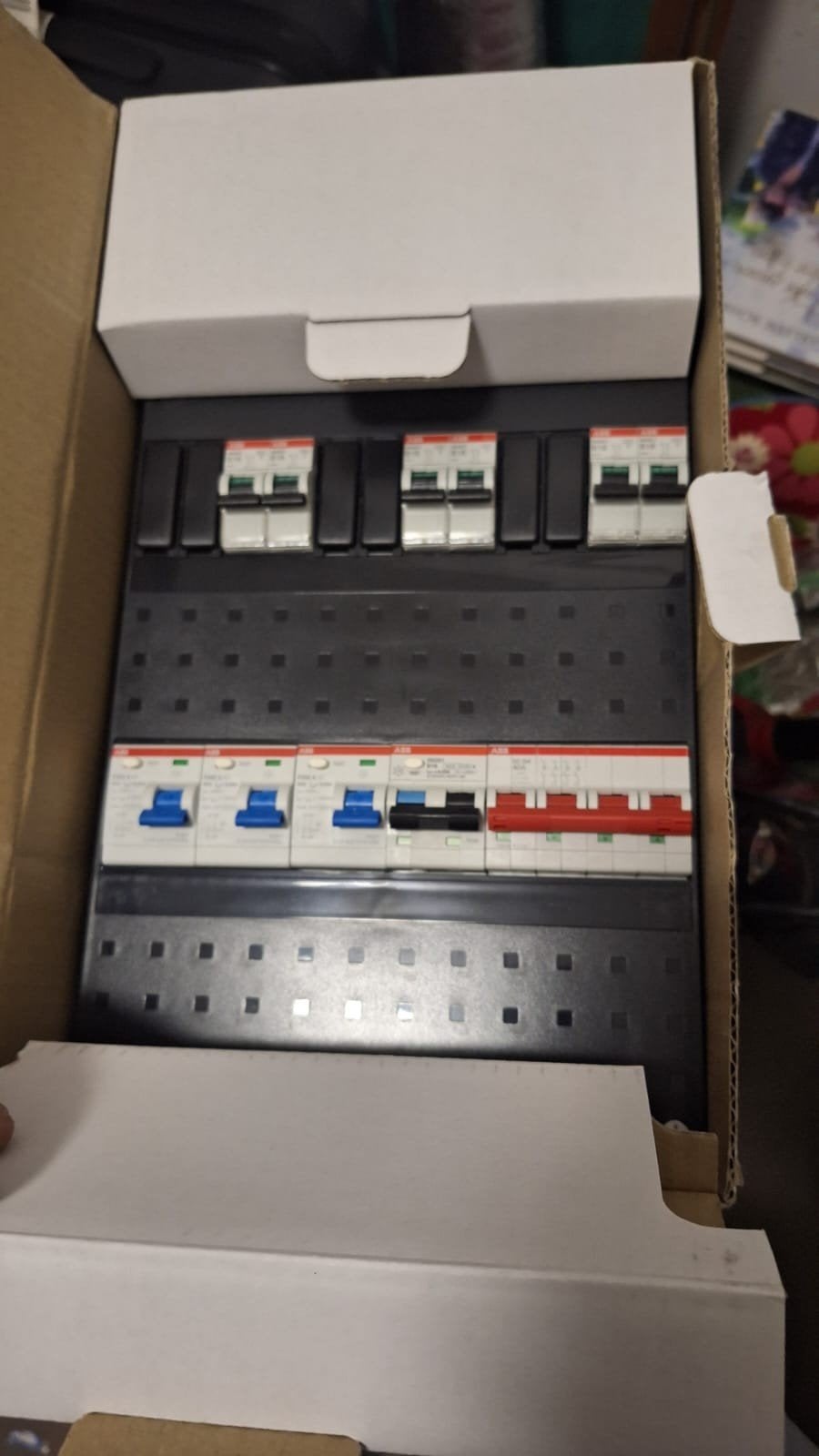 2 complete ABB groepenkasten/meterkasten – aardlekautomaten, Ophalen of Verzenden, Nieuw, ABB, Overige typen