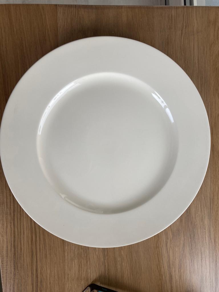 Te koop 6  witte onderborden, Ophalen, Nieuw, Bord(en), Overige stijlen