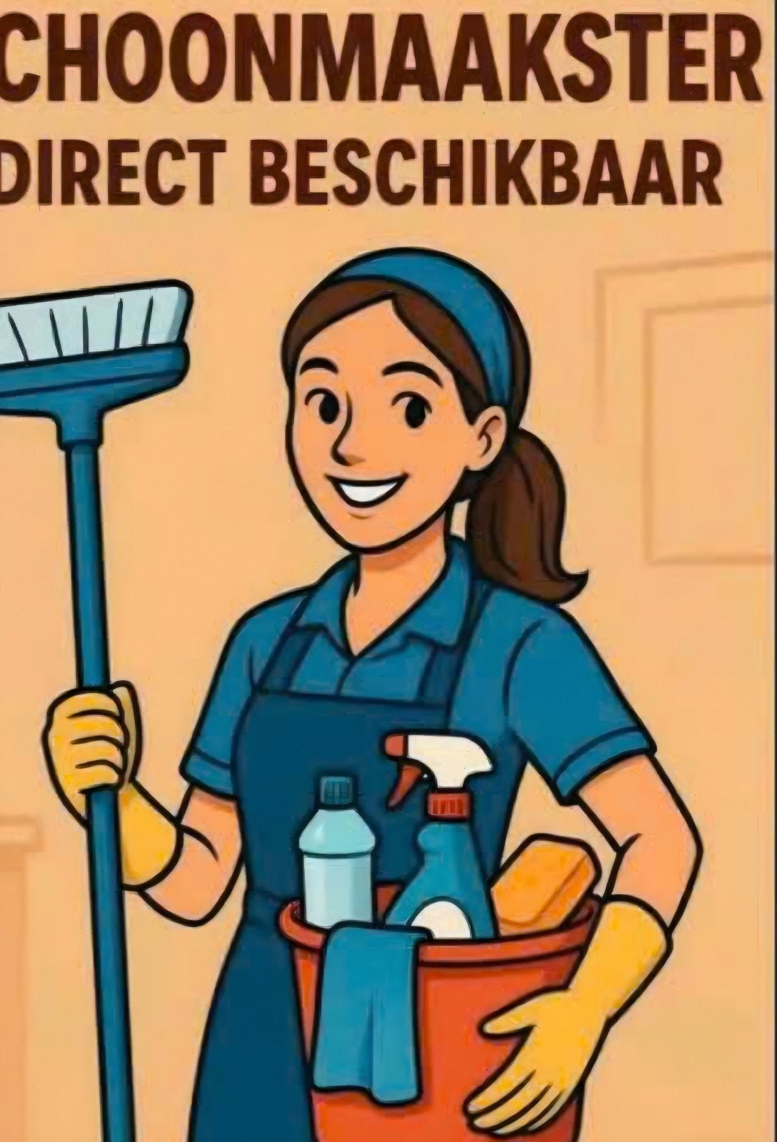 schoonmaakster