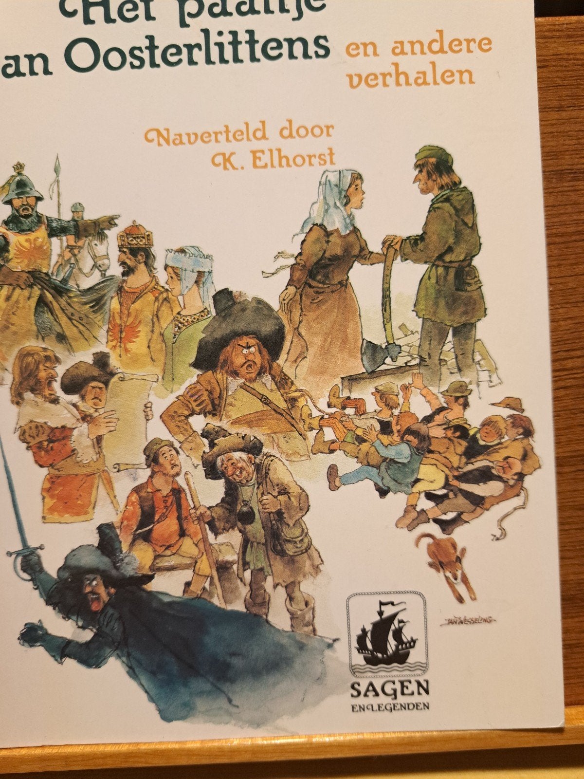 Het paaltje van Oosterlittens en andere verhalen, Ophalen of Verzenden, 20e eeuw of later, Zo goed als nieuw, K. Elhorst