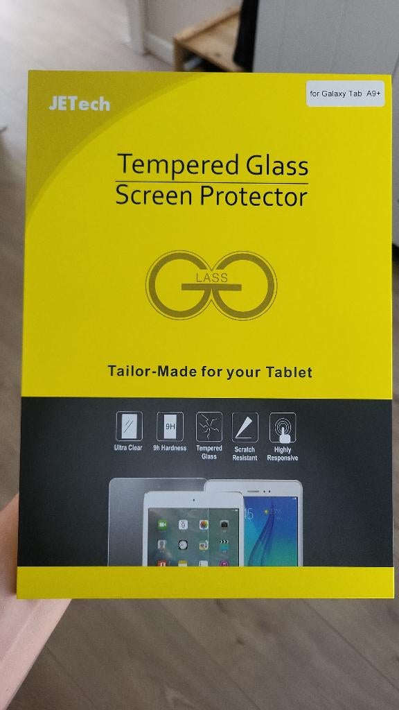Screenprotector (2x) Samsung A11+/A9+, Ophalen of Verzenden, Nieuw, 10 inch, 64 GB