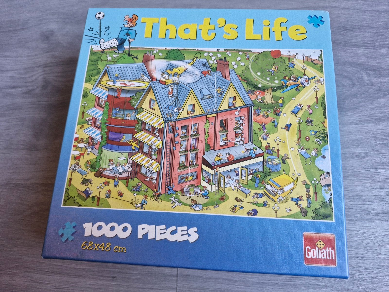 That's Life legpuzzel 1000 stukjes Goliath, Ophalen of Verzenden, 500 t/m 1500 stukjes, Gebruikt, Legpuzzel