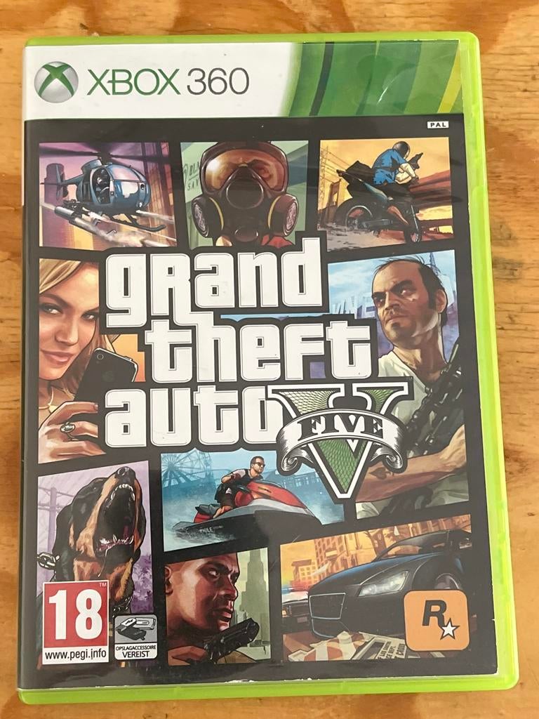 Grand Theft Auto V (GTA 5) Xbox 360, Avontuur en Actie, Online, Gebruikt, Vanaf 18 jaar