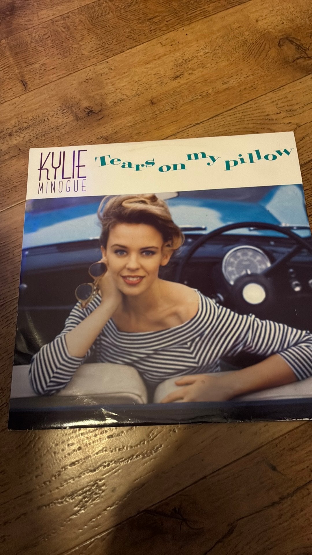Kylie Minogue ‎– Tears On My Pillow (Maxi 45rpm), Gebruikt, Pop, Ophalen of Verzenden, Inclusief binnenhoes