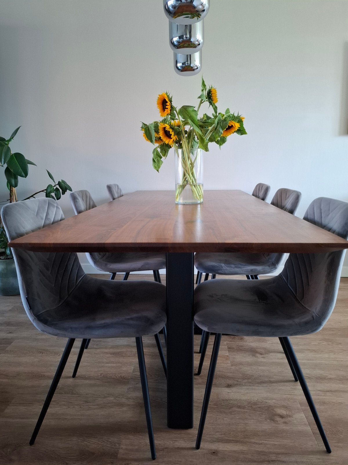 6 velvet eetkamerstoelen, Ophalen, Zo goed als nieuw, Vijf, Zes of meer stoelen