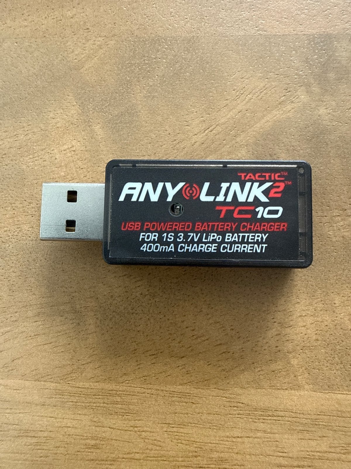 Tactic AnyLink 2 TC10 USB LiPo Batterijlader, Ophalen of Verzenden, Zo goed als nieuw