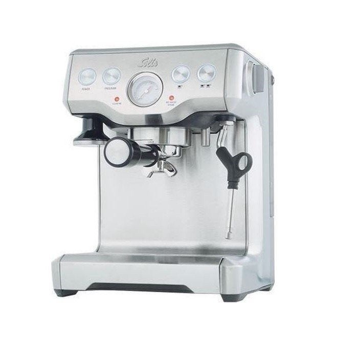 Solis Barista Pro met accessoires - Goede koffie!, Gebruikt, Espresso apparaat, Gemalen koffie, Ophalen